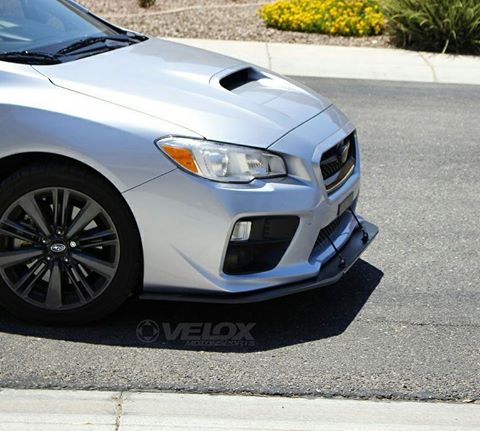 VERA0027A SubiSpeed Front Splitter by Velox Motorsports - 2015+ WRX / 2015+ STI,