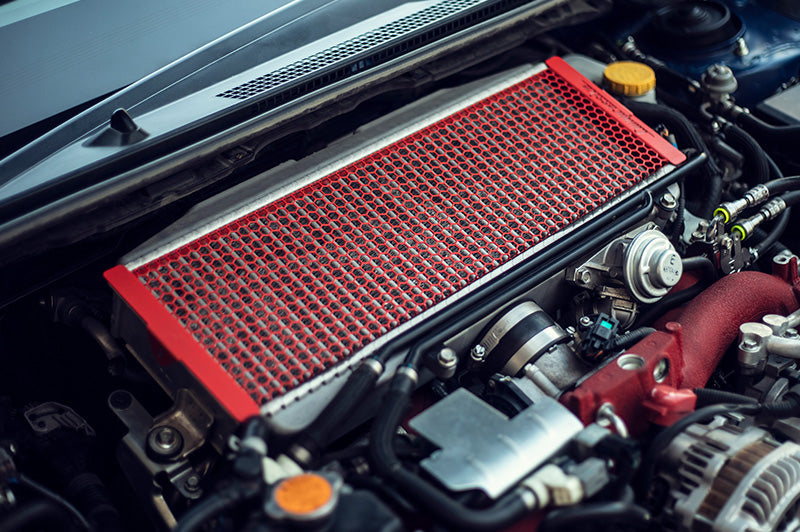 CMPAS193-F24T-RD Compressive Tuning Air Shield Intercooler Protector - Subaru Models Inc. Ascent 2019+ / Outback/Legacy XT 2020+,