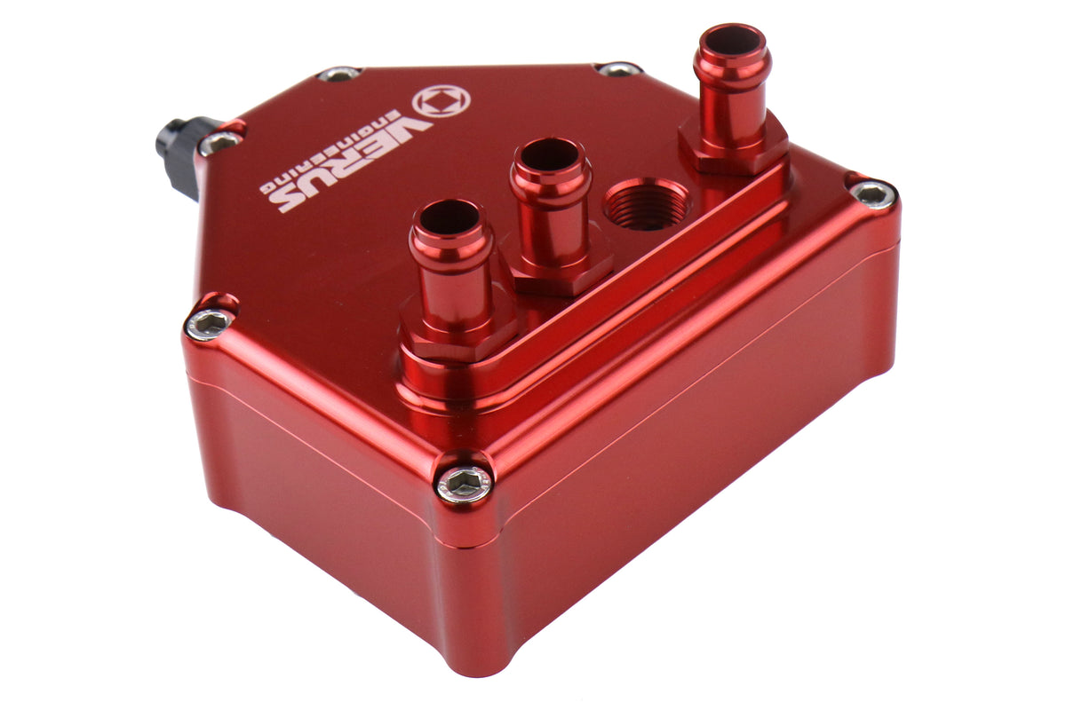 VERA0002A-RED Dual Air Oil Separator, Multi-Stage Filtering - 2013+ FT86-Red,
