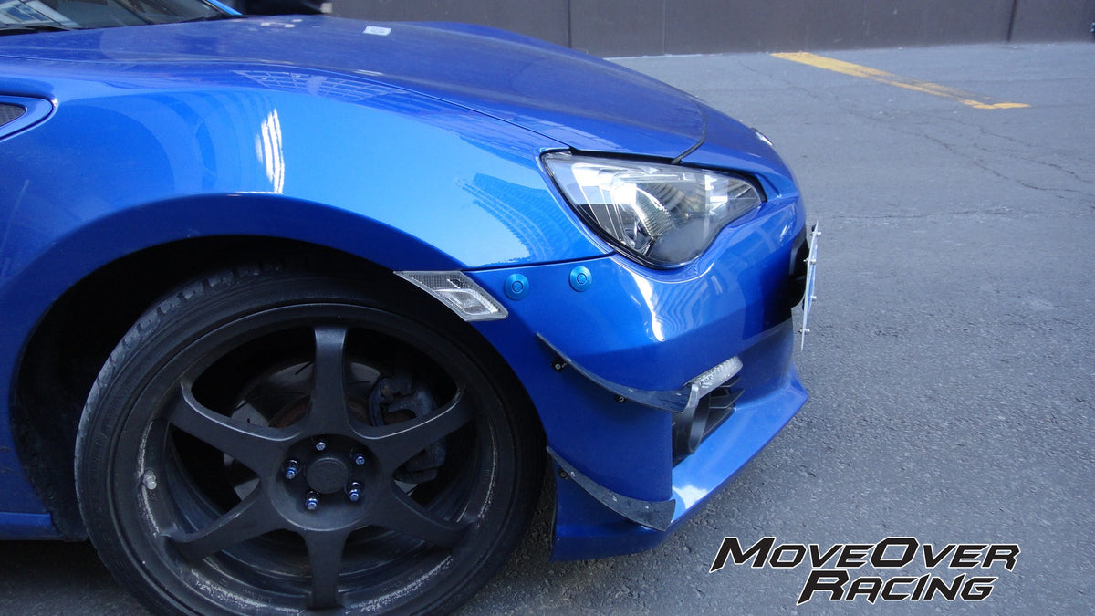 MOVFT86-QRKBLK Move Over Racing Bumper Quick Release Kit (Black Anodized) - 2013+ FT86,