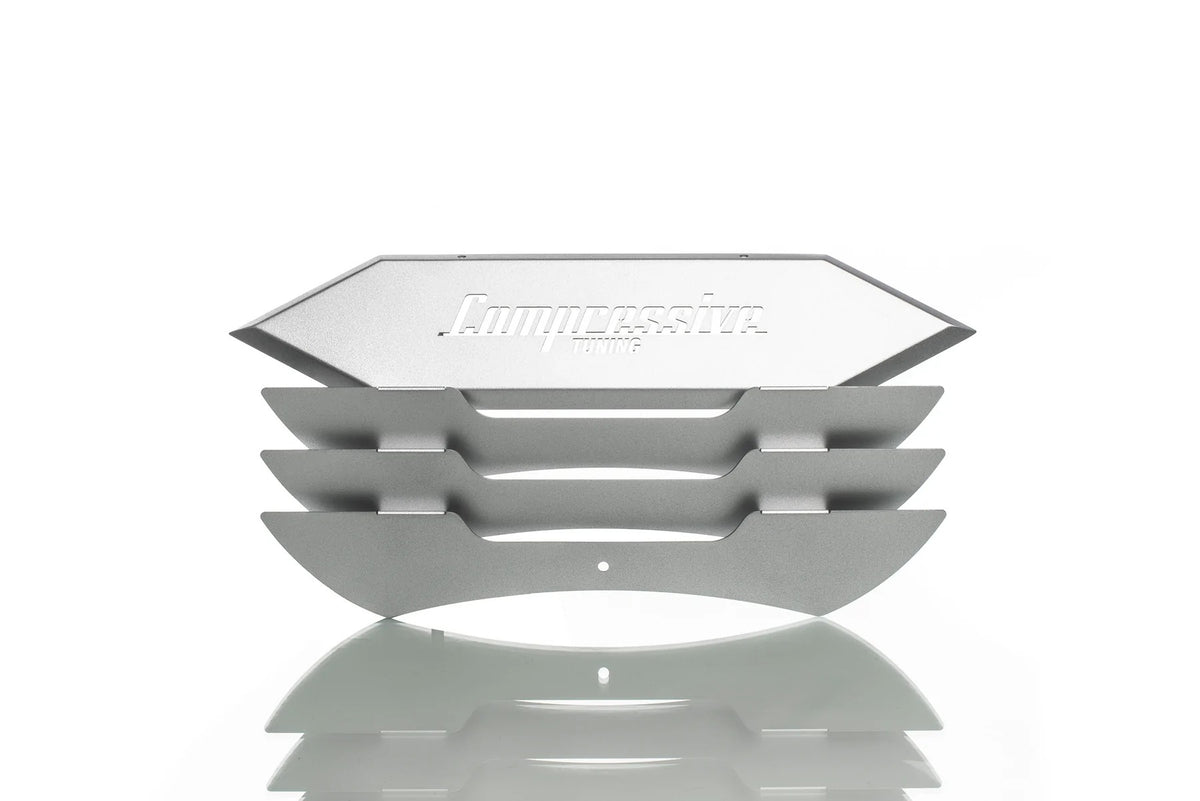 Compressive Tuning STI Louvre Cover (Silver) - 2008-2021 Subaru STI