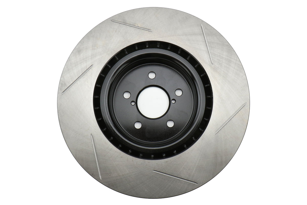 Stoptech Slotted Front Right Rotor Single - 2004 Subaru STI