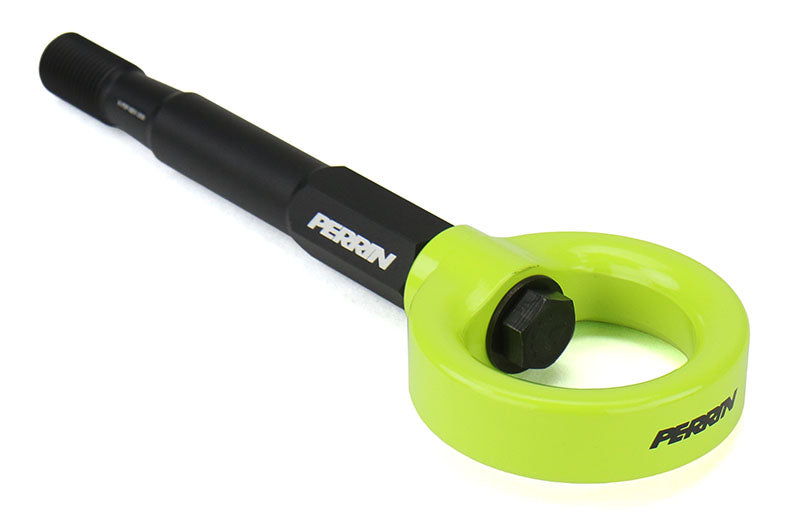 PERPSP-BDY-232NY PERRIN Front Tow Hook - 2015-2017 WRX / STI-Neon Yellow,