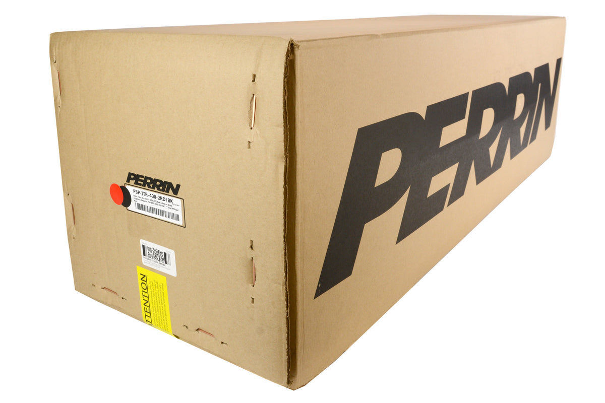 PERPSP-ITR-400-2RD/BK PERRIN Boost Tube Kit Red Piping Black Couplers - 2002-2007 Subaru WRX/STI,