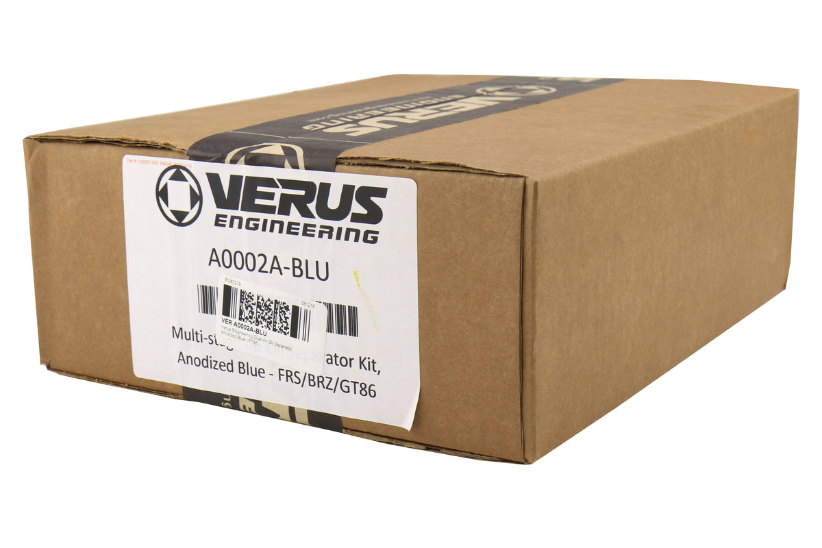 VERA0002A-BLU Dual Air Oil Separator, Multi-Stage Filtering - 2013+ FT-86-Blue,