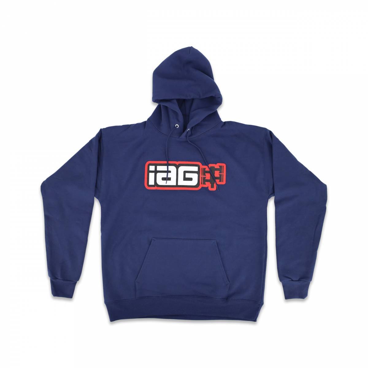 IAGIAG-APP-2081XXL IAG Boxer Logo Hoodie / Navy / Size - 2X-Large,