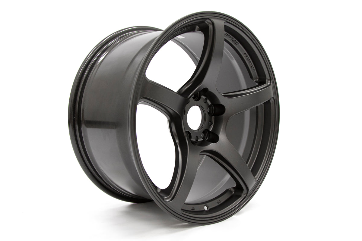 WORWT5R189538YMGK Emotion T5R Matte Graphite 18x9.5 +38 - 2015+ WRX / STIx4,