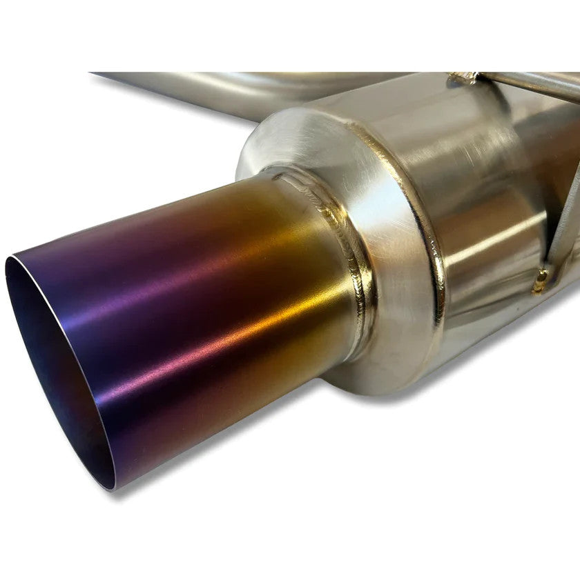 SKU: 200-60-EXH-076,,ETS Single Exit Titanium Catback Exhaust,