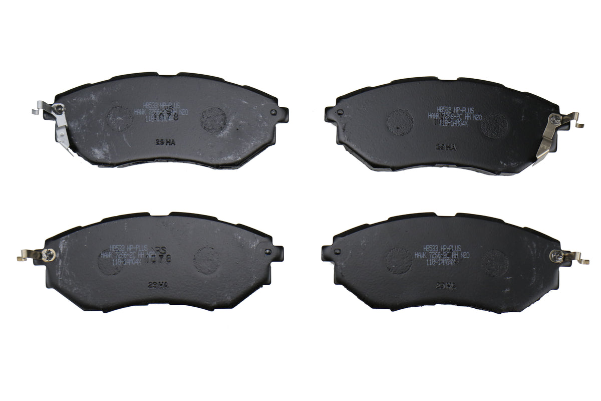 HWKHB533N.668 Hawk HP Plus Front Brake Pads - 2015+ WRX / 2014+ Forester (Non XT),