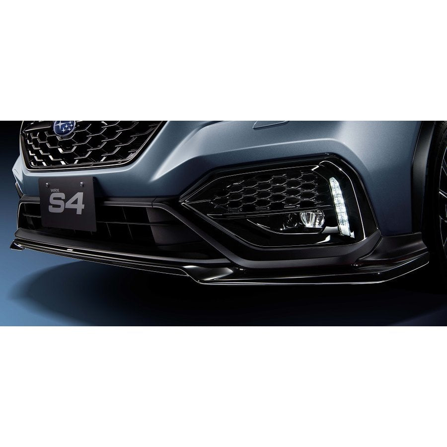 SUBE2410VC210 STI Front Lip Under Spoiler Black 2022+ Subaru WRX,