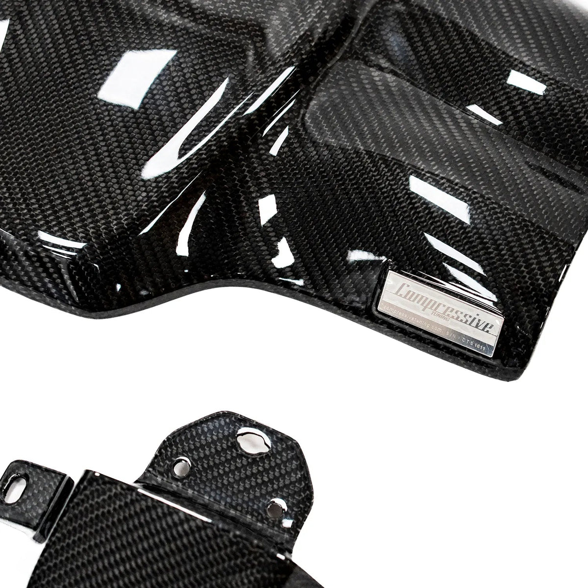 Compressive Tuning EngineArt Carbon Fiber Intake Manifold Cover - 2022-2026 Subaru BRZ