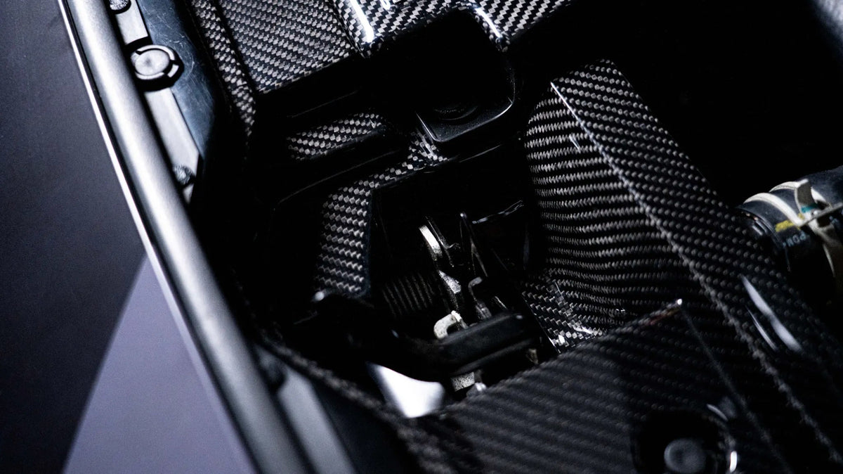 Compressive Tuning Carbon Fiber Smartflow Radiator Shroud - 2022-2026 Subaru WRX