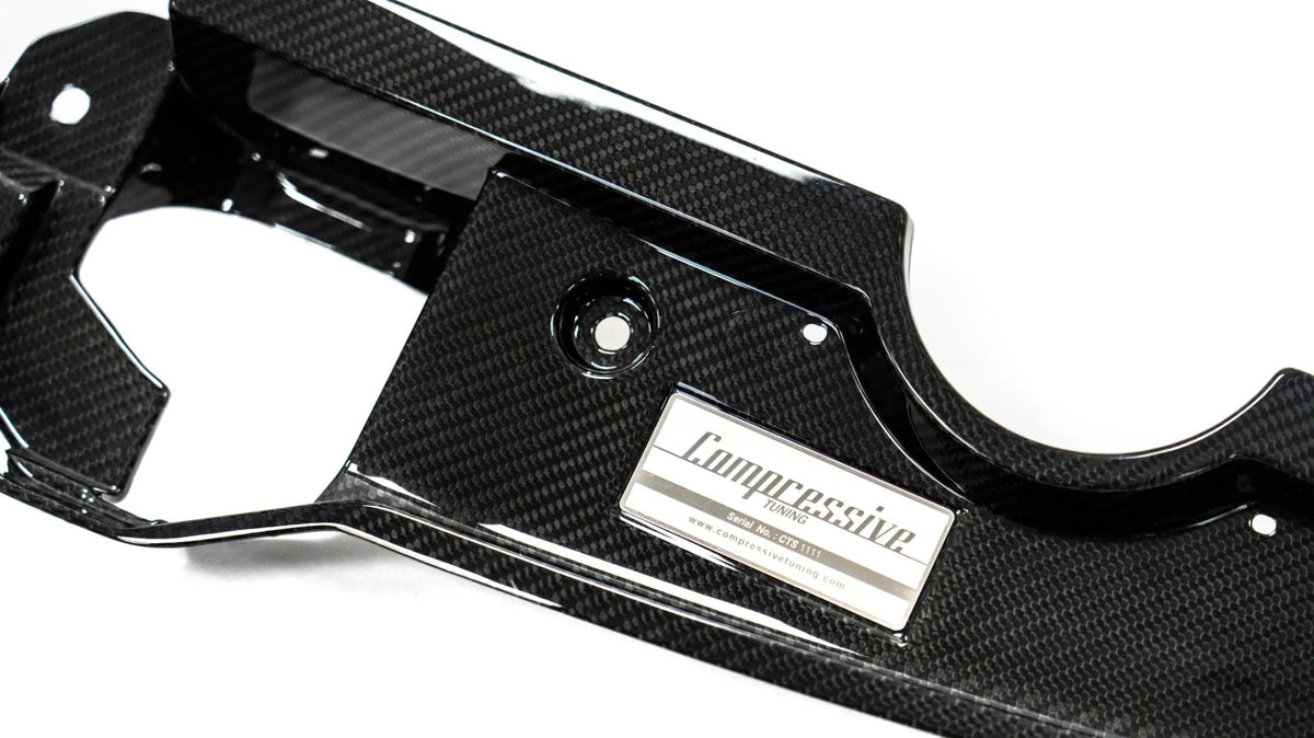 Compressive Tuning Carbon Fiber Smartflow Radiator Shroud - 2022-2026 Subaru WRX