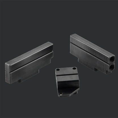 Boomba Racing WRX/STI Fuel Rails (Black) - 2002-2014 Subaru WRX / 2007-2021 STI