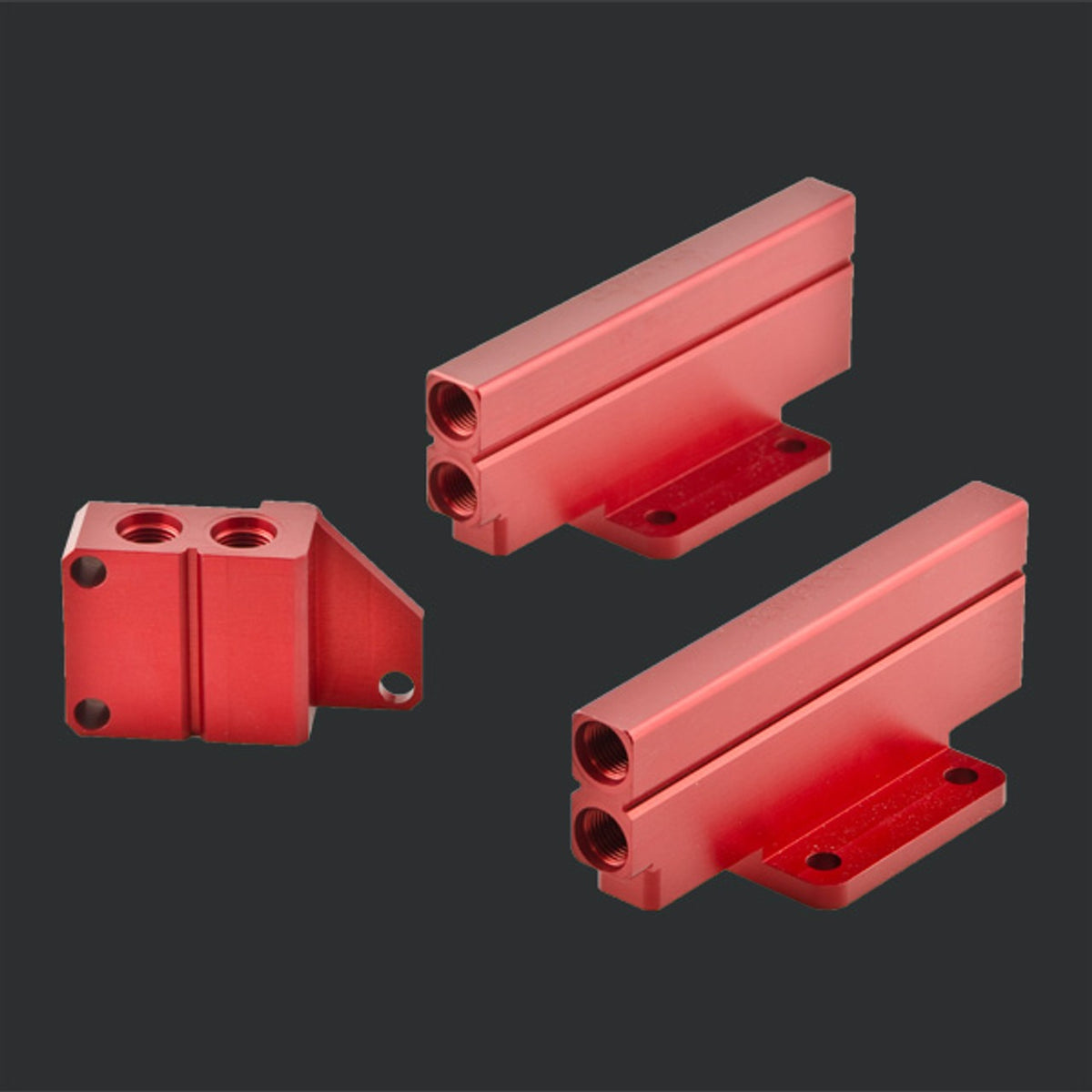 Boomba Racing WRX/STI Fuel Rails (Red) - 2002-2014 Subaru WRX / 2007-2021 STI