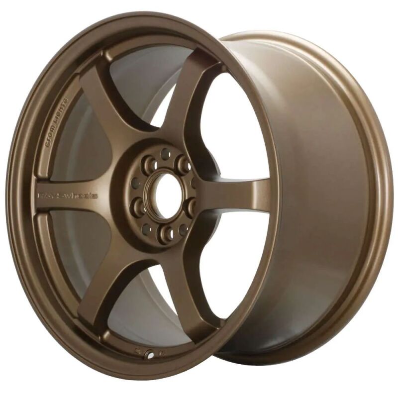 Gram Lights 57DR 18x8.5 +37mm-114.3 - Bronze 2 (Single Wheel)
