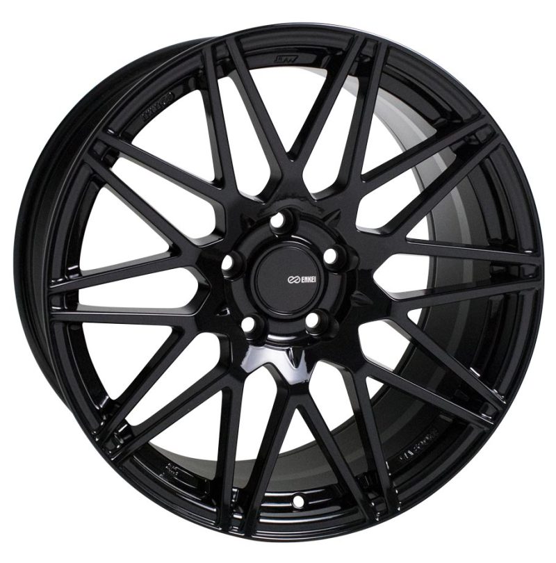 Enkei TMS 18x8.5 5x114.3 38mm Offset 72.6mm Bore - Gloss Black (Single Wheel)