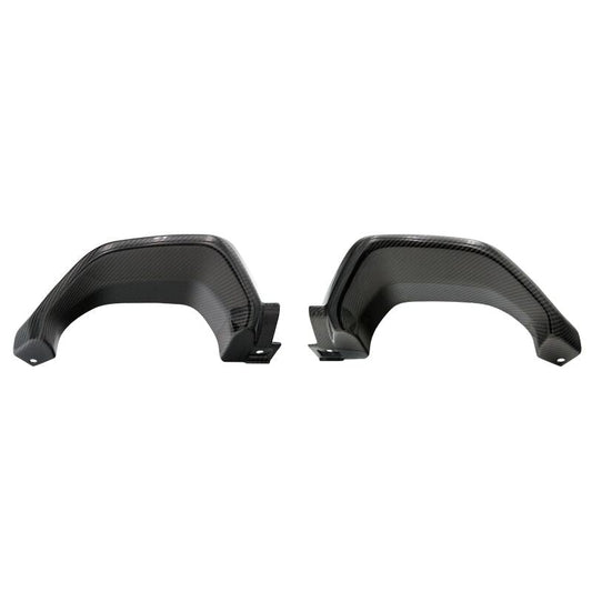 RMK Designs Carbon Fiber Exhaust Finisher - Gloss Finish - 2022-2026 Subaru WRX (VB)