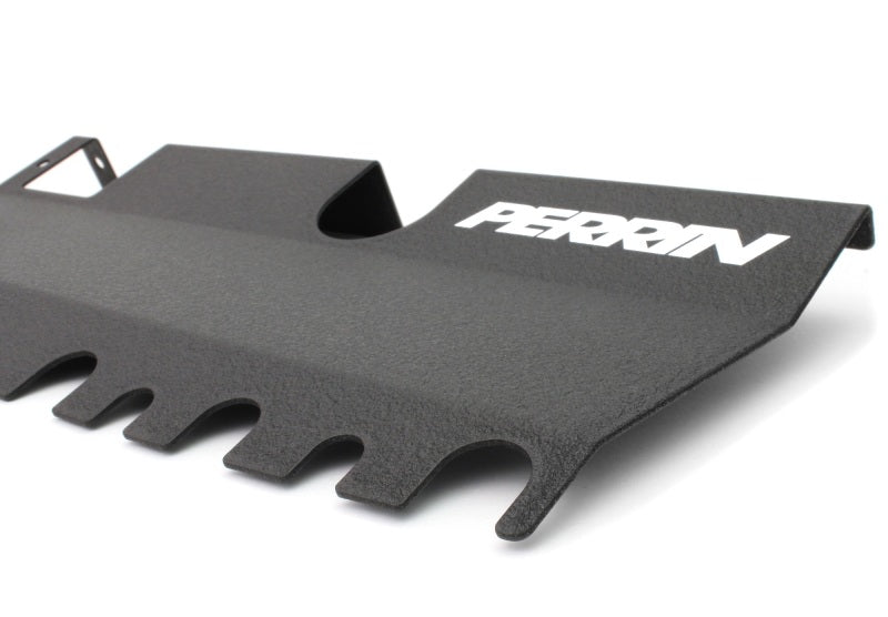 PERRIN Radiator Shroud (Without OEM Intake Scoop) - Black 2015-2021 Subaru WRX/STI