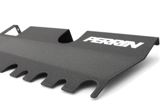 PERRIN Radiator Shroud (Without OEM Intake Scoop) - Black 2015-2021 Subaru WRX/STI
