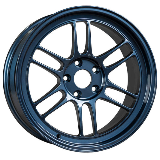 Enkei RPF1 18 x 9.5 5x114.3 38mm Offset 73mm Center Bore - Misty Blue (Single Wheel) (STI w/ Brembos Requires Wheel Spacers)