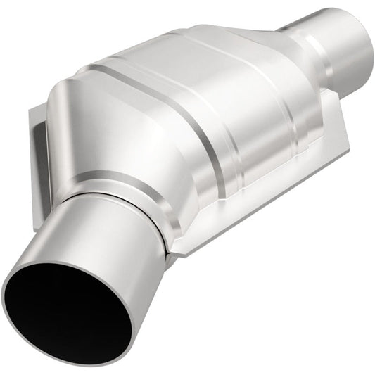 MagnaFlow Catalytic Converter - Universal 2.00 Angled Inlet Rear CA