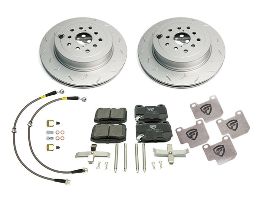 FactionFab Full Brake Kit Combo - Rear - 2008-2017 Subaru STI