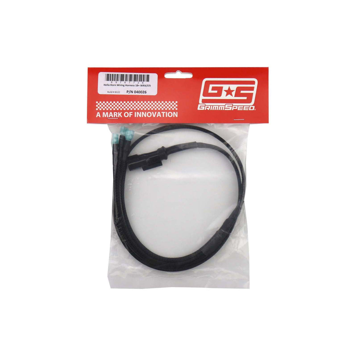 GRM040026 GrimmSpeed Wiring Harness for Hella Horns - Subaru WRX / STI 2015+ | 040026,