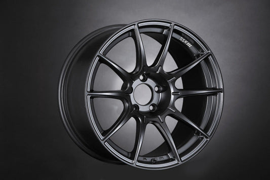 SSR GTX01 17x9 5x114.3 38mm Offset Flat Black Wheel - 2005-2007 Subaru STI
