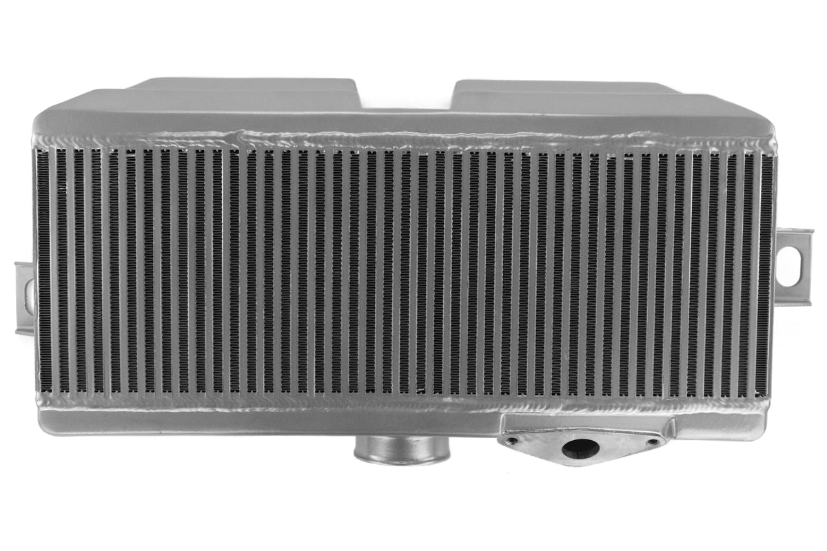 MIMMMTMIC-STI-08SLBK Mishimoto Performance Top Mount Intercooler Kit - 2015+ STI-Silver with Black Hose,