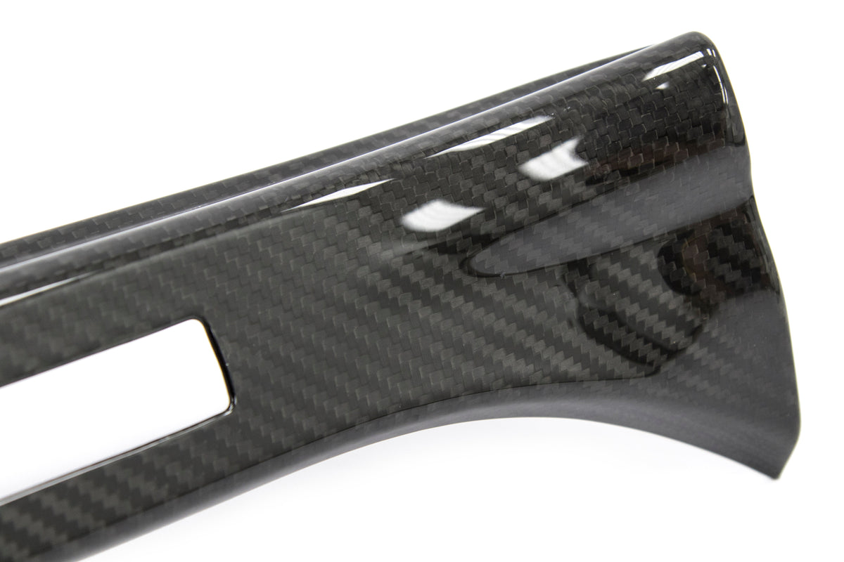 OLM LE Dry Carbon Fiber Door Sill Covers - 2015-2021 Subaru STI