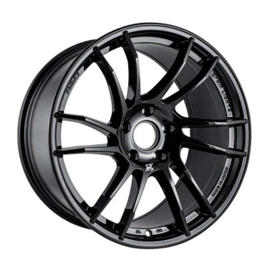 Gram Lights 57XR 18x9.5 +38 5x114.3 - Glossy Black (Single Wheel)
