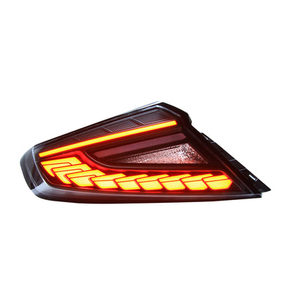 OLM Phantom-Spec LED Taillights (Clear Lens Red Optic) - 2022+ WRX