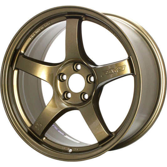 Gram Lights 57CR 19x9.5 +35 5x120 - Almite Gold (Single Wheel)