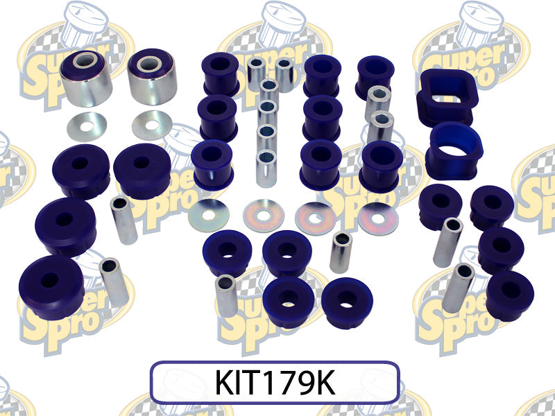 Superpro Front / Rear Vehicle Enhancement Bushing Kit - 2004-2007 Subaru STI
