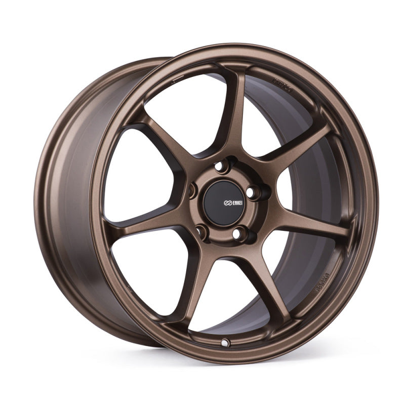 Enkei TS-7 18x9.5 5x114.3 38mm Offset 72.6mm Bore - Matte Bronze (Single Wheel)