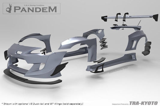 GReddy Pandem R.B. V3 GT Wing - 2013-2016 Scion FR-S / Subaru BRZ / Toyota 86