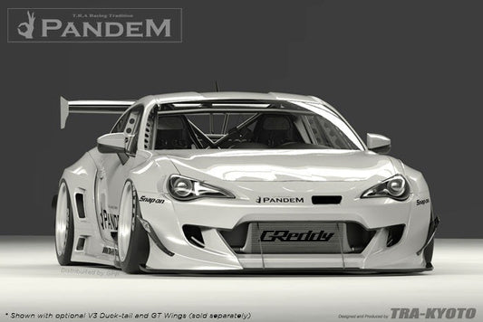 GReddy Pandem Wide Body V3 Front Bumper - 2013-2016 Scion FR-S / Subaru BRZ / Toyota 86