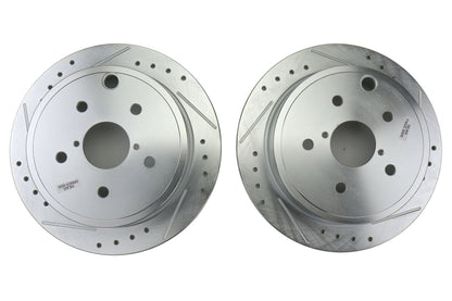 Power Stop Rear Z26 Street Warrior Brake Kit - 2015-2021 Subaru WRX