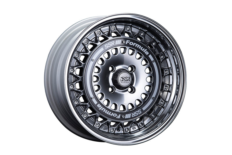 SSR Formula Mesh 19x9 +37 5/114.3 - Titan Silver (Single Wheel)