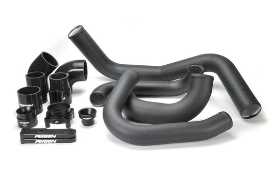 PERRIN 22-25 Subaru WRX Front Mount Intercooler Boost Tube Kit - Black - 2022-2026 Subaru WRX