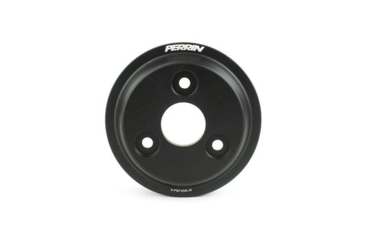 PERRIN Lightweight Water Pump Pulley - Black 2022-2025 Subaru WRX / 2021-2025 Crosstrek / 2020-2025 LGT/OBXT/FXT