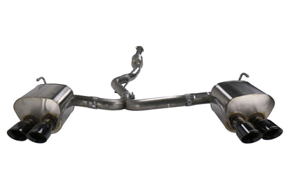 COR14857BLK Corsa 3" Catback Exhaust System - 2015+ WRX / 2015+ STI-Black Diamond Tips,