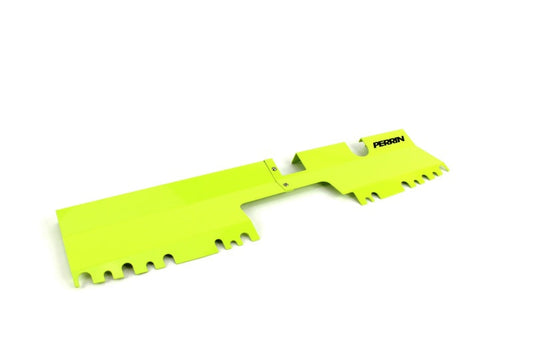PERRIN Radiator Shroud (Without OEM Intake Scoop) - Neon Yellow 2015-2021 Subaru WRX/STI