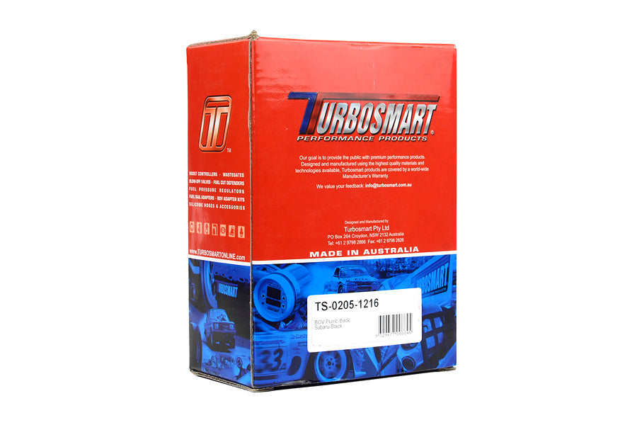 TSUTS-0205-1216 Turbosmart Plumb Back Blow Off Valve - 2015+ STI-Blue,