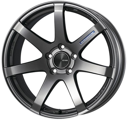 Enkei PF07 18x9.5 5x114.3 40mm Offset - Dark Silver (Single Wheel)