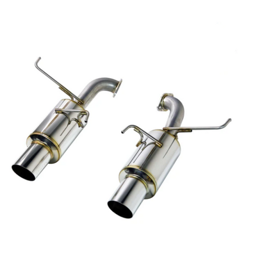 REMARK Axleback Exhaust - Dual R1 Spec Stainless - 2022-2026 Subaru WRX (VB)