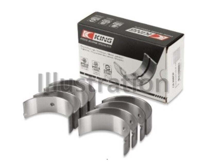 King Engine Bearings (Size 0.75mm) Silicone Bi-Metal Alum Rod Bearing Set - Subaru EJ Models (inc. 2002-2014 WRX / 2004-2021 STI)