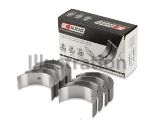 King Engine Bearings (Size 0.75mm) Silicone Bi-Metal Alum Rod Bearing Set - Subaru EJ Models (inc. 2002-2014 WRX / 2004-2021 STI)