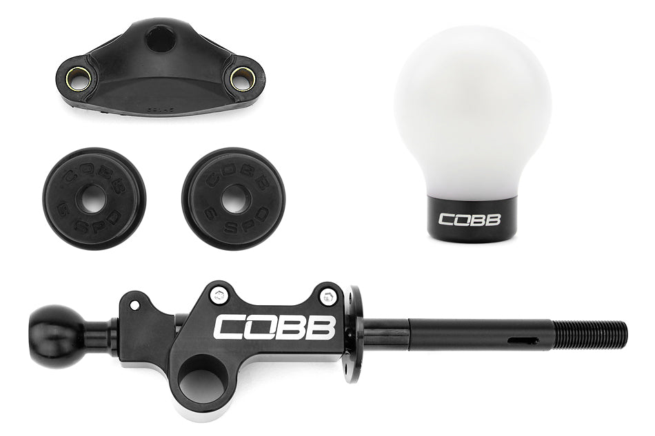 Cobb Subaru STi 6MT Stage 1+ Drivetrain Package w / Black Weighted Shift Knob - 2004-2021 Subaru STI 6MT